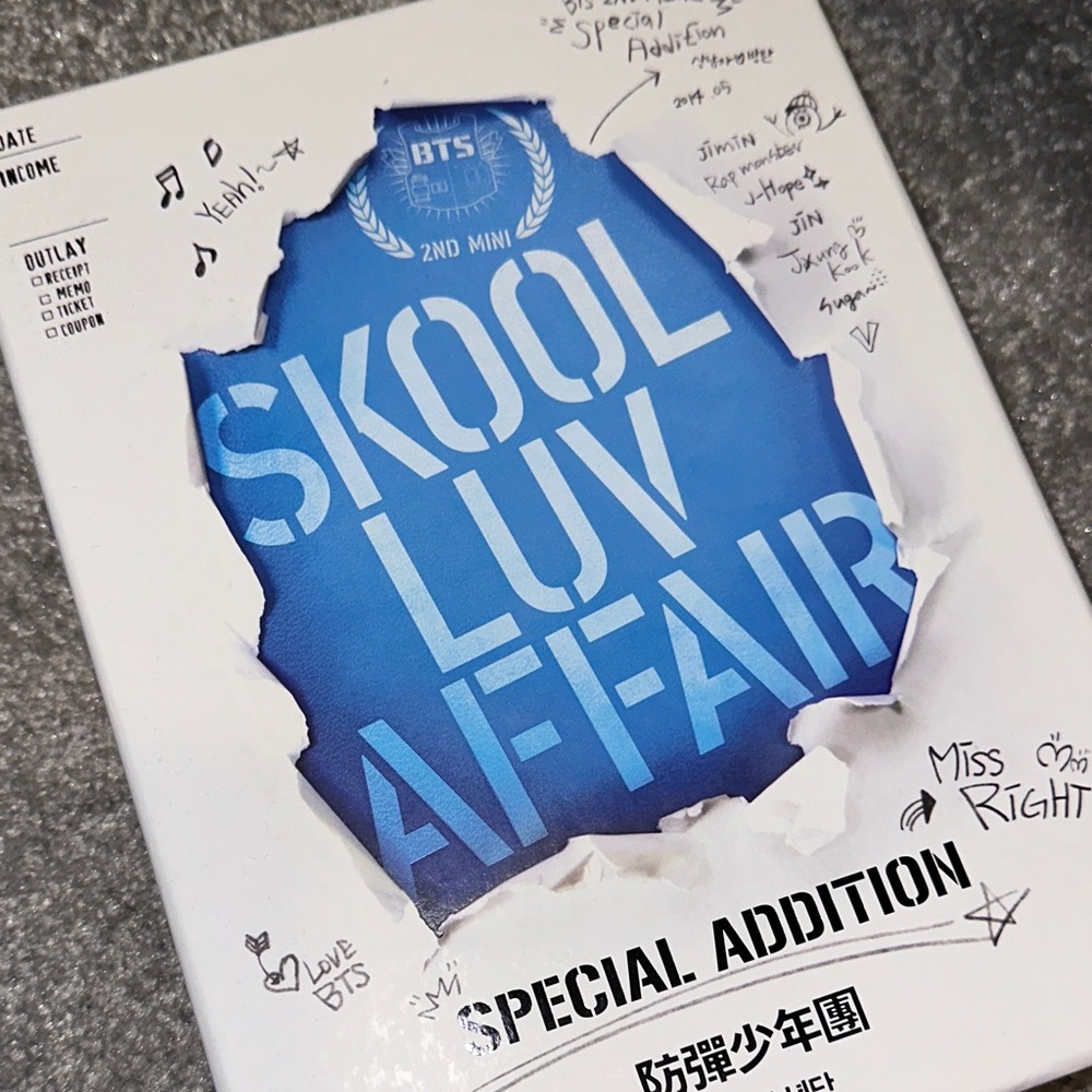 BTS Skool Luv Affair Special Edition Kids Accessory - Blue